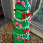 Dollar Tree Christmad Decor Stackable with bows