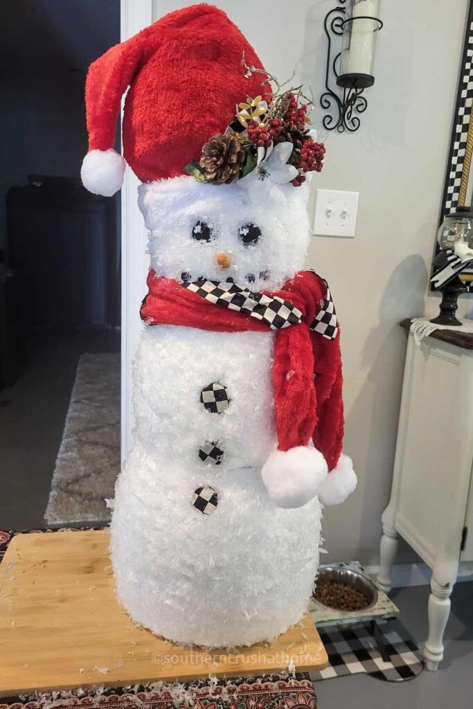 MacKenzie Childs inspired stackable snowman