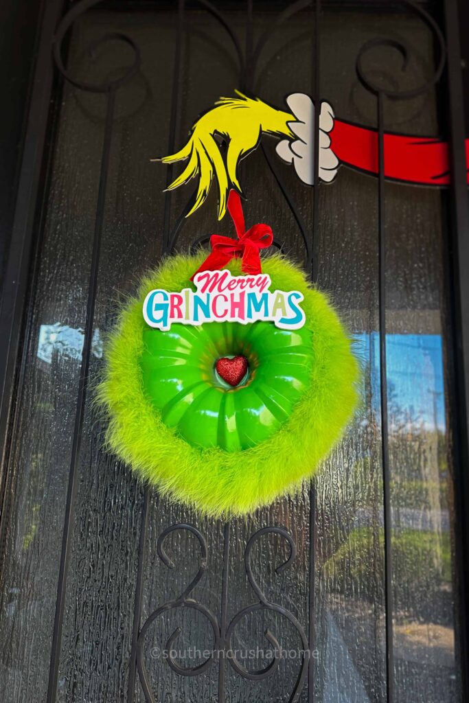 grinch door decoration