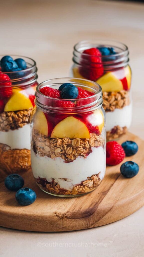 breakfast parfaits