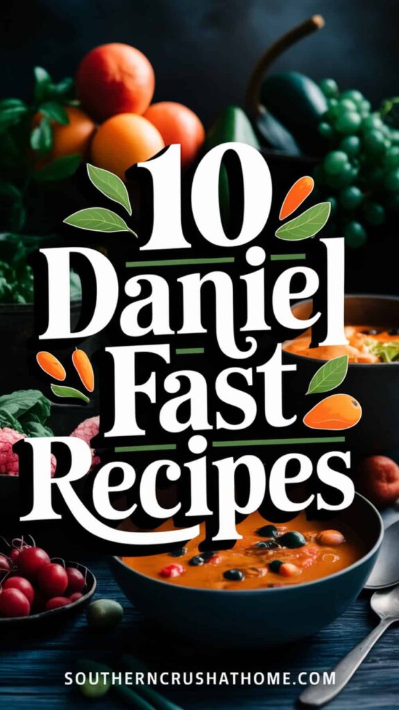 Daniel Fast Recipes PIN