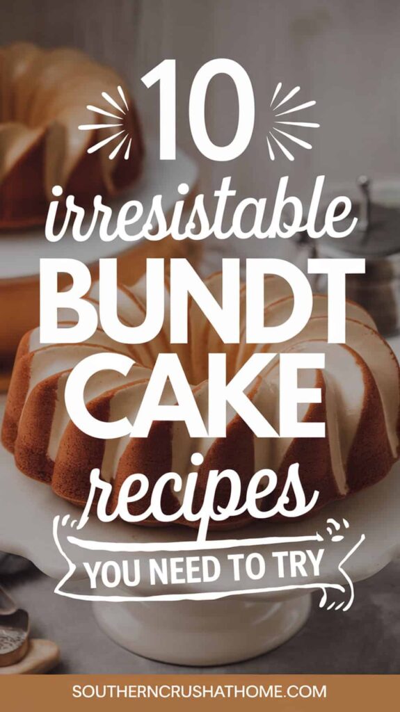 Bundt Cake Recipes PIN