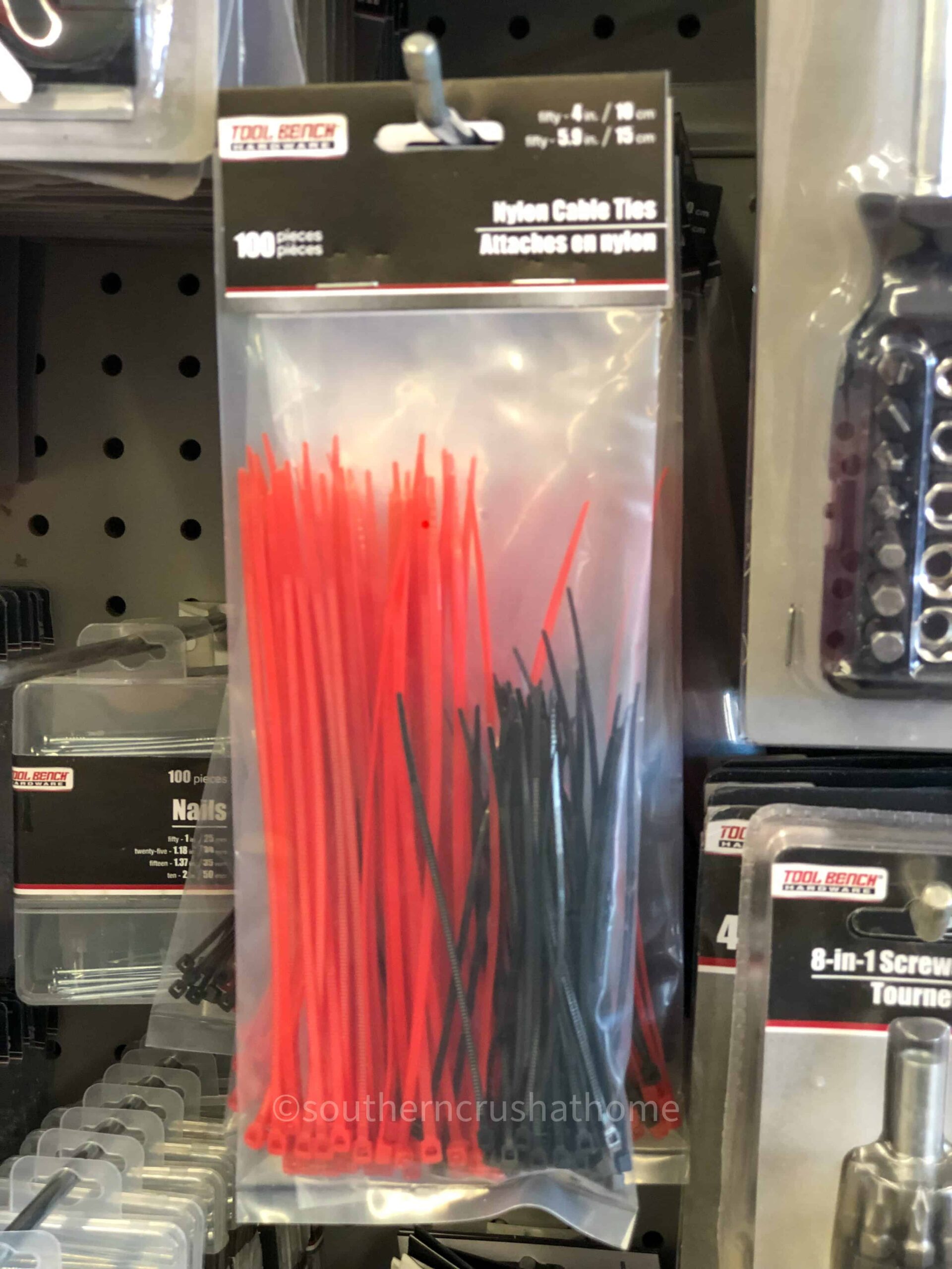 colored zip ties