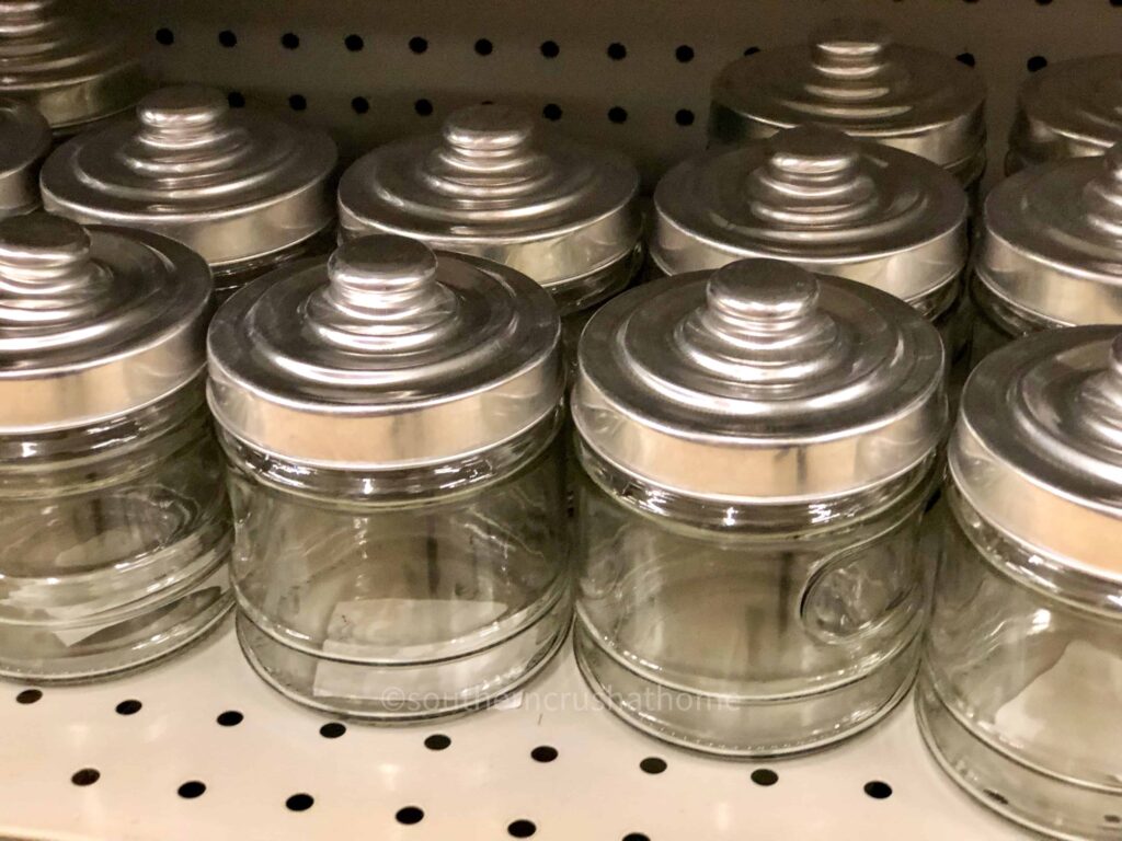 glass jars