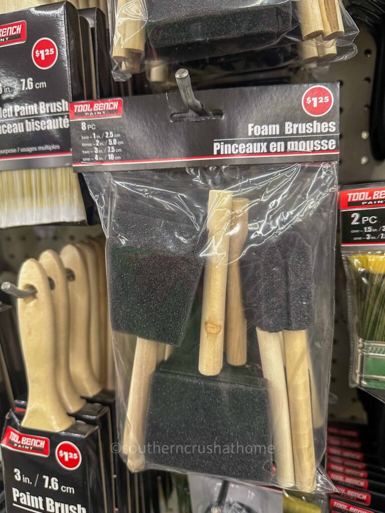 foam brushes