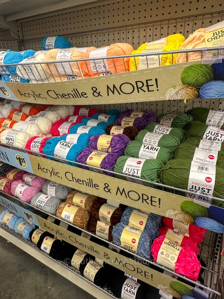 dollar tree yarn