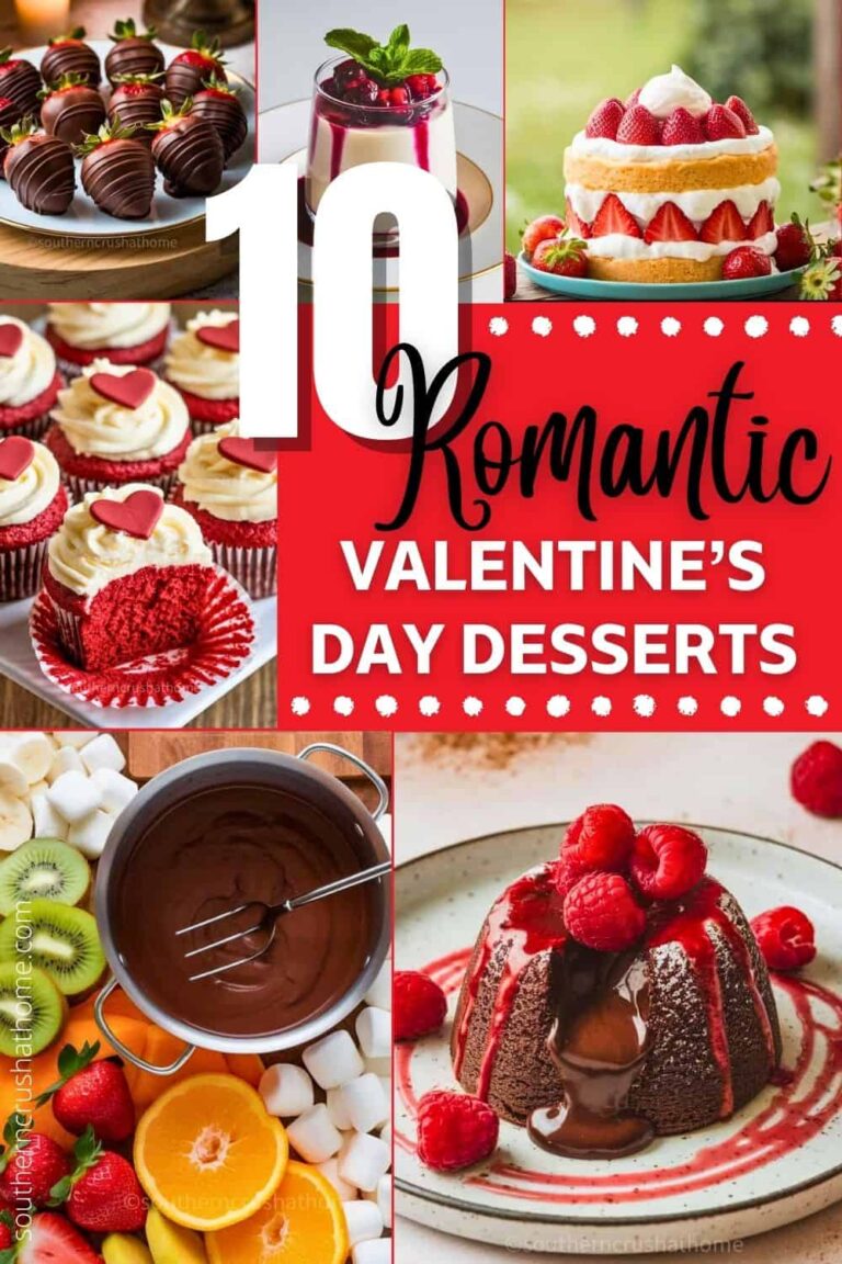 Romantic Valentine's Day Desserts PIN