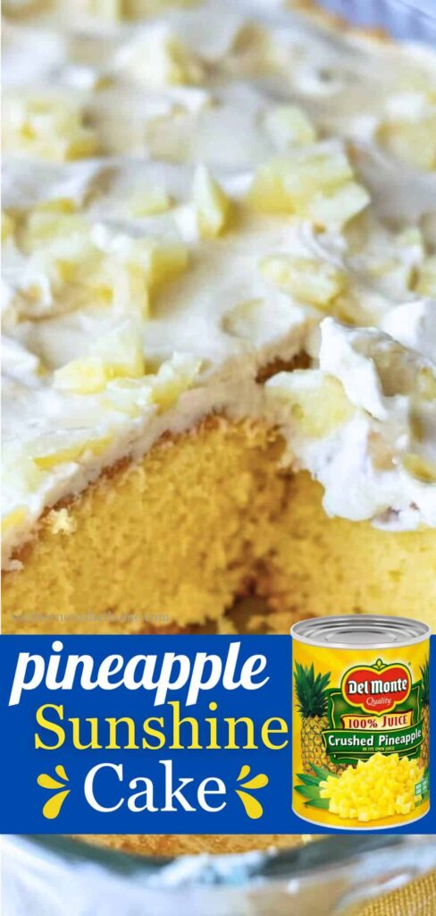 Pineapple Sunshine Cake Southern Crush at Home