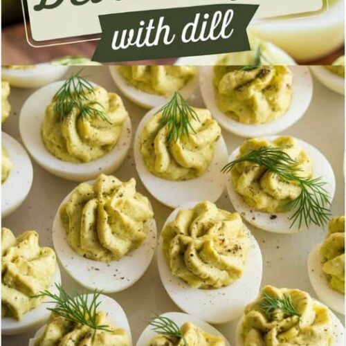 Avocado Deviled Eggs